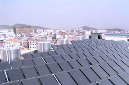 湛江太陽能熱泵熱水系統工程